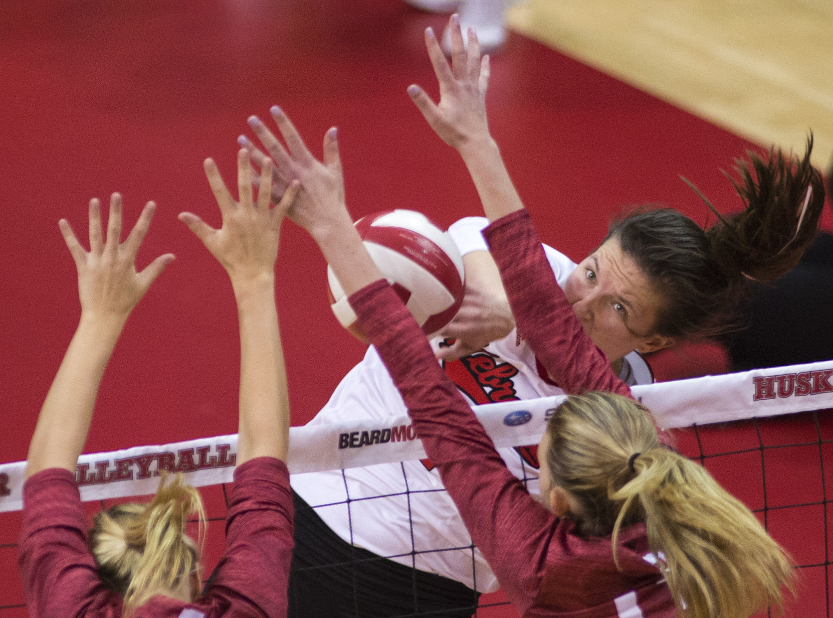 Nebraska vs. Indiana volleyball, 10/10